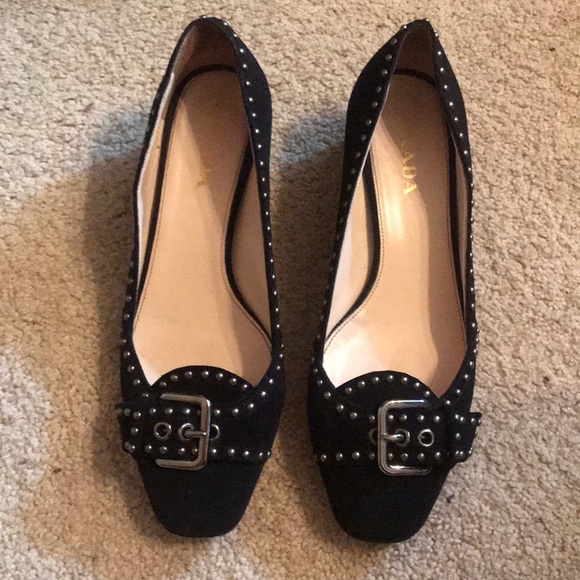 Prada Shoes - Prada Chunky Kitten Heels